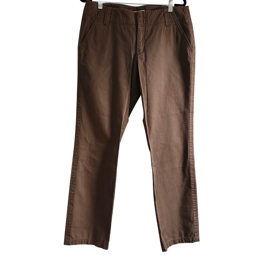 CAbi Charlie Trouser High-Rise Pants Pecan Size 12